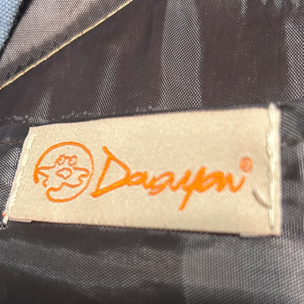 Source Unknown Floral Patterned Backpack In Blue … - image 2